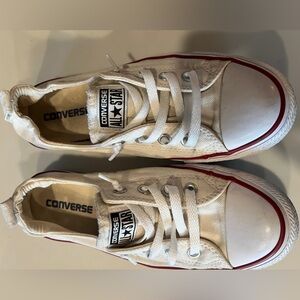 Women’s Converse Sneakers with Red Trim